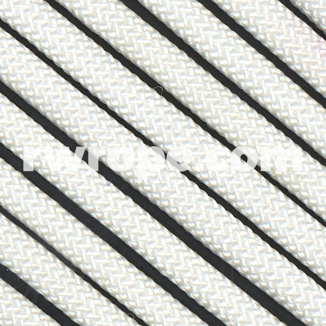E. L. Wood Braiding Co. Paracord 550 - White #1 1 E. L. Wood Braiding Co. Paracord 550 - White #1