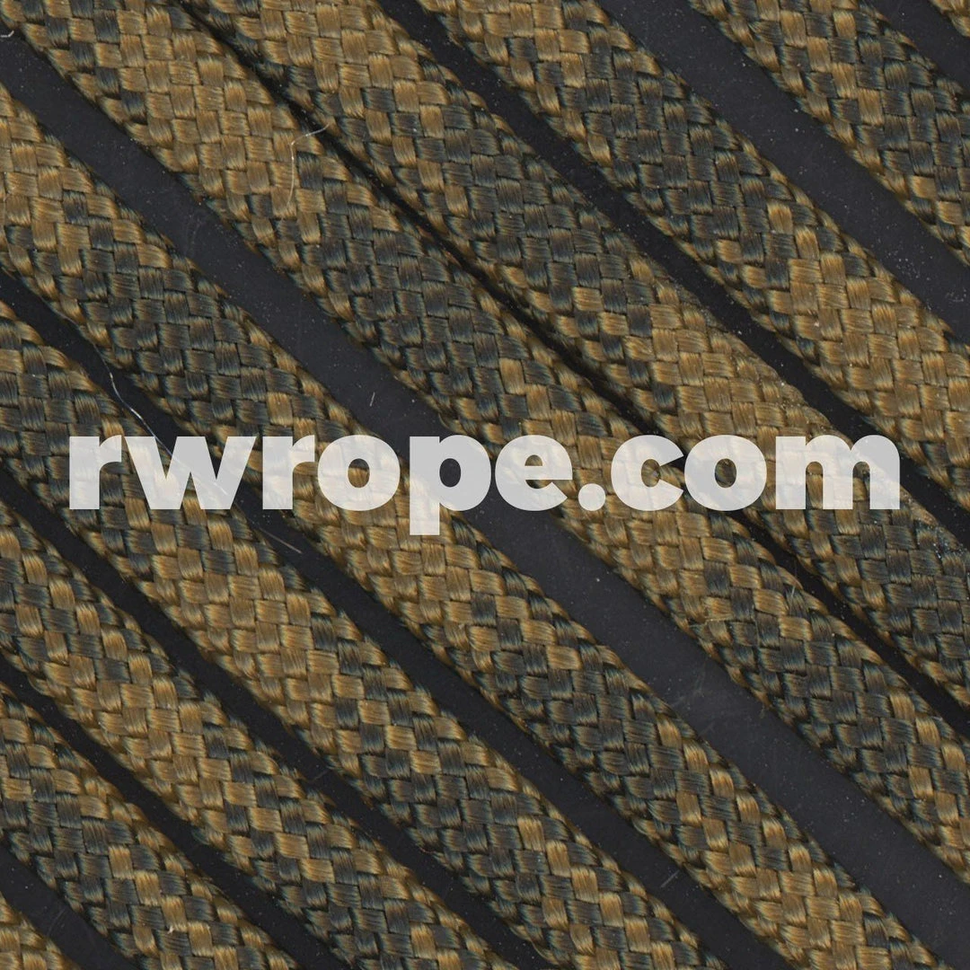E. L. Wood Braiding Co. Paracord 550 - Coyote Brown / Olive Drab #119 1 E. L. Wood Braiding Co. Paracord 550 - Coyote Brown / Olive Drab #119
