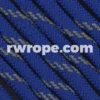 E. L. Wood Braiding Co. Paracord 550 - Royal Blue With Reflective Fleck #12R