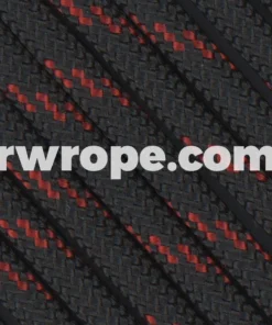 E. L. Wood Braiding Co. Paracord 550 -Thin Red Line #140