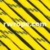 E. L. Wood Braiding Co. Paracord 550 - Neon Yellow With Reflective Fleck #17R