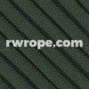 E. L. Wood Braiding Co. Paracord 550 - Dark Green #18