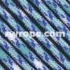 E. L. Wood Braiding Co. Paracord 550 - Blue Shock #189