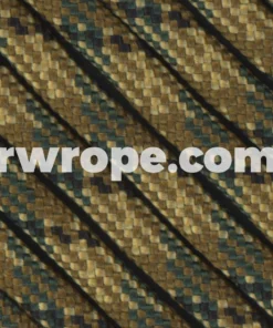 E. L. Wood Braiding Co. Paracord 550 - Tri Camo #197