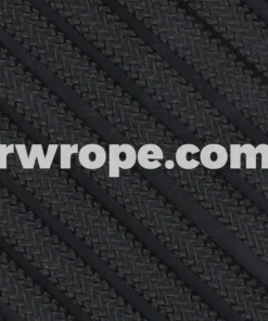 E. L. Wood Braiding Co. Paracord 425 Tactical- Black #2