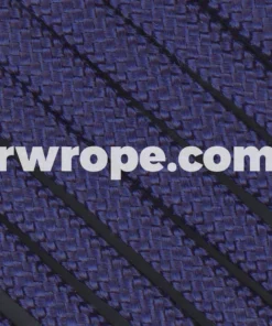 E. L. Wood Braiding Co. 650 Paracord Flat Coreless - Midnight Blue/Navy #20