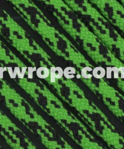 E. L. Wood Braiding Co. Paracord 550 - Neon Green Camo #219