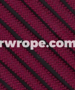 E. L. Wood Braiding Co. 650 Paracord Flat Coreless - Burgundy #22