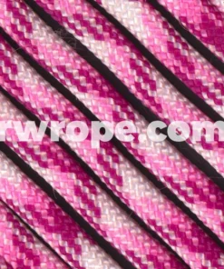 E. L. Wood Braiding Co. Paracord 425 Tactical - Breast Cancer Awareness #229