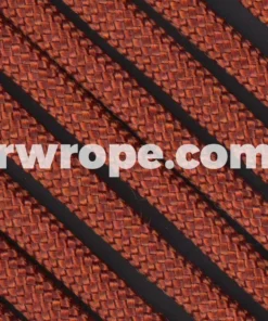 E. L. Wood Braiding Co. 650 Paracord Flat Coreless - Rust #26