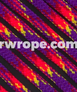 E. L. Wood Braiding Co. Paracord 550 - Carnival #261