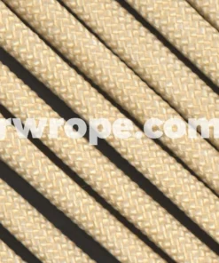 E. L. Wood Braiding Co. 650 Paracord Flat Coreless - Cream #267