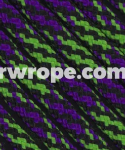 E. L. Wood Braiding Co. Paracord 550 - Dark Matter #268