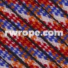 E. L. Wood Braiding Co. Paracord 550 - Dutch Pride #273