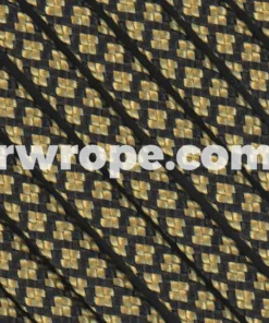 E. L. Wood Braiding Co. Paracord 550 - Gold Diamonds #279