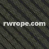 E. L. Wood Braiding Co. Paracord 1000 - Type IV Flat Coreless - Olive Drab #3