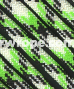 E. L. Wood Braiding Co. Paracord 550 - Neon Oreo #311