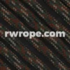 E. L. Wood Braiding Co. Paracord 550 - Woodland Digital Camo #351