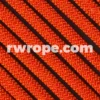 E. L. Wood Braiding Co. Paracord 550 - International Orange #43