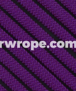 E. L. Wood Braiding Co. 650 Paracord Flat Coreless - Neon Purple #44