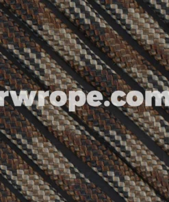 E. L. Wood Braiding Co. Paracord 550 - Brown Camo #62