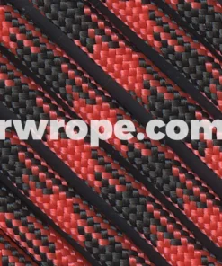 E. L. Wood Braiding Co. Paracord 550 - Black Widow #66