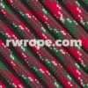 E. L. Wood Braiding Co. Paracord 550 - Holly Jolly #69