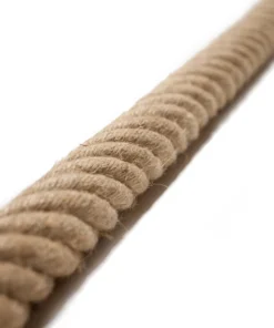 Langman Ropes Six Strand Hemp Rope 33mm - Natural Fiber Climbing Rope