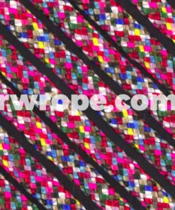 E. L. Wood Braiding Co. Paracord 550 - Rainbow* #72