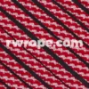 E. L. Wood Braiding Co. Paracord 550 - Candy Cane #75
