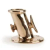 Davey & Company LTD Flagstaff Flag Socket - Bronze, Raked With Cleat And Button