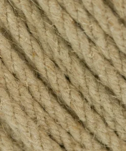 Langman Ropes Hemp Rope - Natural Hemp, Three Strand Construction