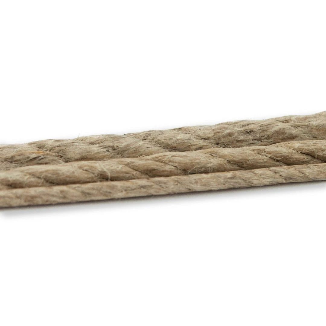 Langman Ropes Polished Hemp Rope - Natural Hemp Twine 2 Langman Ropes Polished Hemp Rope - Natural Hemp Twine