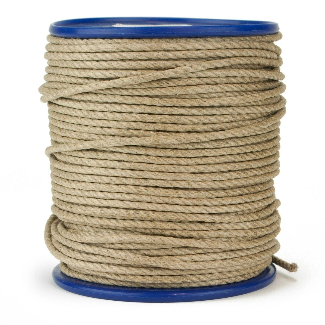 Langman Ropes Polished Hemp Rope - Natural Hemp Twine 3 Langman Ropes Polished Hemp Rope - Natural Hemp Twine