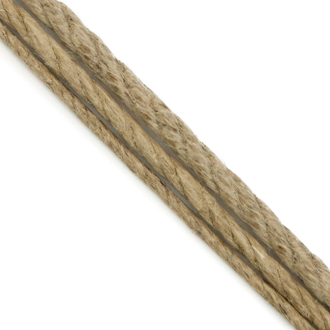 Langman Ropes Polished Hemp Rope - Natural Hemp Twine 1 Langman Ropes Polished Hemp Rope - Natural Hemp Twine