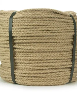 Langman Ropes Hemp Rope - Natural Hemp, Three Strand Construction