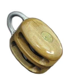 Ording Blockmakers Elm Block, Double Marine Hardware