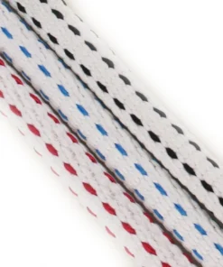 R&W Rope 10MM MARLIN X 190 FT (WHITE W/ RED TRACER) - CUT LENGTH