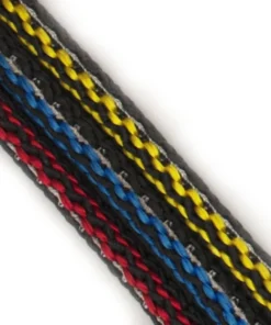 R&W Rope 8MM SHARK X 73FT (BLACK/YELLOW) - CUT LENGTH Closeouts & Surplus