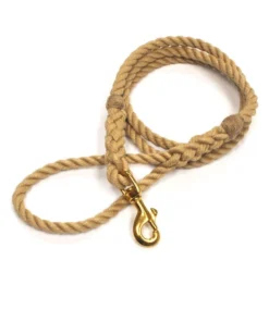 R&W Rope Rope Dog Leash - Three Strand POSH - 6' X 1/2
