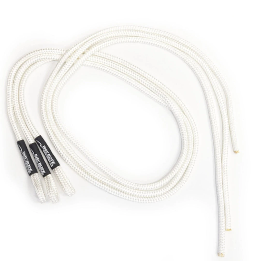 R&W Rope Prespliced Rope Products Sail Ties - Hollow Core Braid - White 1 R&W Rope Prespliced Rope Products Sail Ties - Hollow Core Braid - White