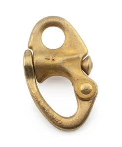 Davey & Company LTD Davey & Company Brass Snap Shackle - Fixed Eye