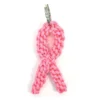 R&W Rope Pink Ribbon 550 Paracord Keychain