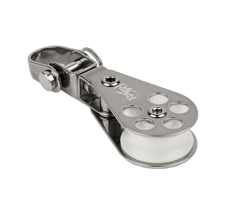 Schaefer Marine Hardware Single Block With Swivel Shackle 02-05 1 Schaefer Marine Hardware Single Block With Swivel Shackle 02-05