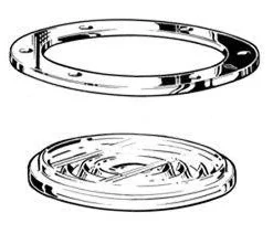 Davey & Company LTD Deck Prism - Round - Replacement Glass