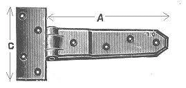 Davey & Company LTD Tee Hinges 2 Davey & Company LTD Tee Hinges